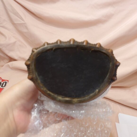 SHAKYAMUNI Artisan DRAGON BUDDHA Statue 8 Painted Bronze Metal Painted Spiritual - Picture 10 of 10